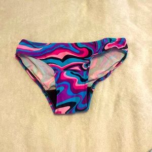 Ruby Love period swim wear (black, pink-light/dark, purple, blue, and turquoise)